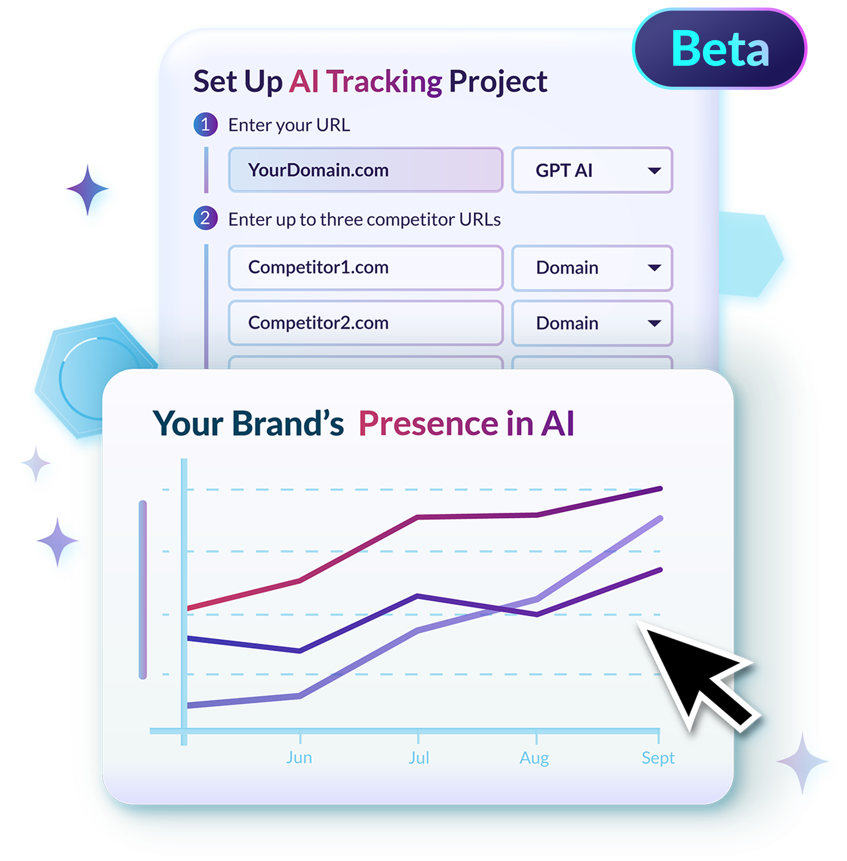 Moz Pro AI Vis Product Graphics